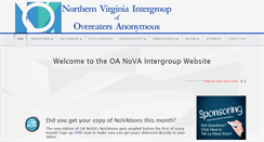 Desktop Screenshot of oanova.org